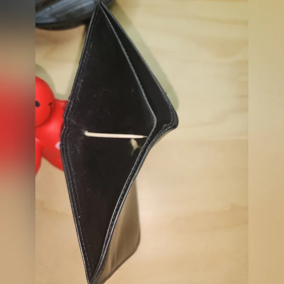 Cartier Pasha Black Leather Bifold Wallet